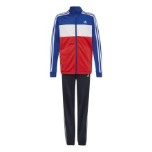 adidas Tracksuit Essentials Tricot (100% Polyester) royal blue/red/white Boys